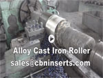 Alloy Cast Iron Roller Turning
