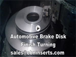 Brake Disk Finishing