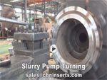 Solid CBN Insert For Slurry Pump Turning